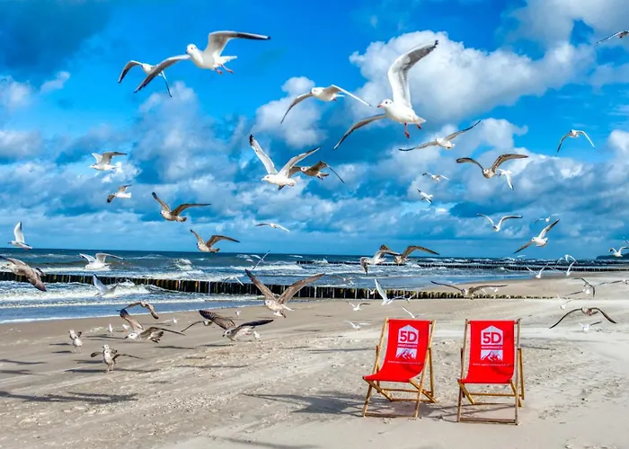 شقة 328 Z Z Basenem, Sauna, Jacuzzi Gratis, Przy Samej Plazy - 5d *